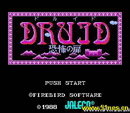 fc/nes游戏 Druid-KyoufunoTobira(磁碟机版)