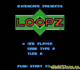 fc/nes游戏 Loopz