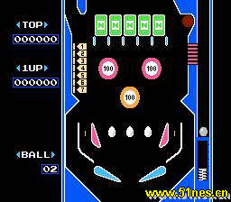 fc/nes游戏 弹珠台(1)