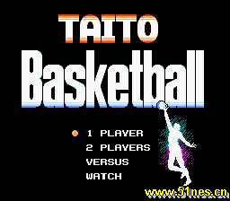 fc/nes游戏 TAITO篮球
