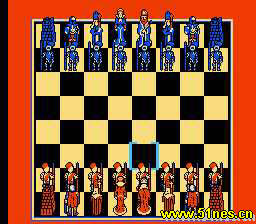 fc/nes游戏 战斗国际象棋