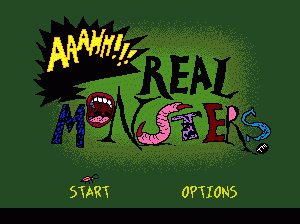 md游戏 真实的怪物（美）AAAHH!!! Real Monsters (USA)