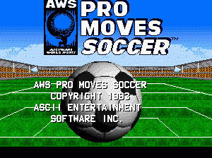 md游戏 太空足球(美)AWS Pro Moves Soccer (USA)