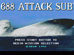 md游戏 猎杀潜艇(欧美)688 Attack Sub (USA, Europe))