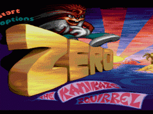 md游戏 飞天蝙蝠ZERO(欧)Zero the Kamikaze Squirrel (Europe)
