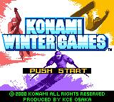 gbc游戏 Konami Winter Games