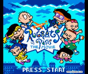 gbc游戏 0740 - 顽皮小鬼游乐场 (Rugrats in Paris - The Movie)