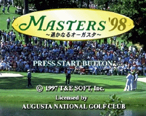 n64游戏 高尔夫大师98[日]Harukanaru Augusta - Masters '98 (Japan)