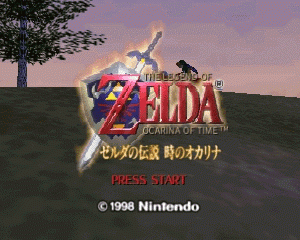 n64游戏 塞尔达传说——时之笛[日]Zelda no Densetsu - Toki no Ocarina (Japan)