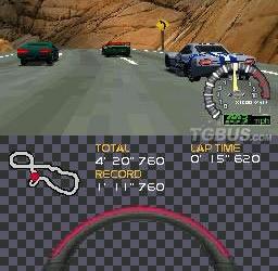 nds游戏 0017 - 山脊赛车DS