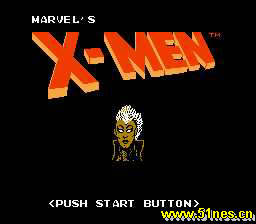 fc/nes游戏 X-MEN