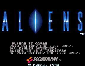 异型魂斗罗aliens.zip mame街机游戏roms