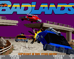 荒野赛车badlands.zip mame街机游戏roms