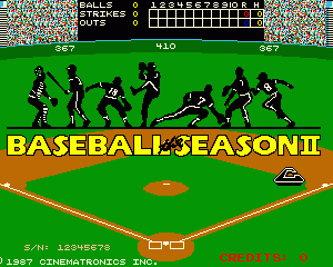 棒球赛季2basebal2.zip mame街机游戏roms