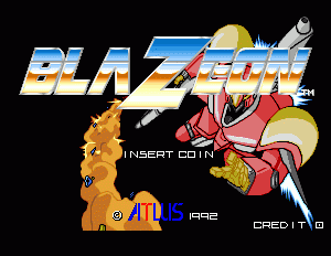 光辉变身战机blazeon.zip mame街机游戏roms