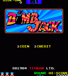 炸弹杰克bombjack.zip mame街机游戏roms