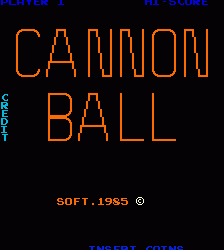 加农球早期版cannonb.zip mame街机游戏roms