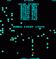 魔法蠕虫centipdb.zip mame街机游戏roms