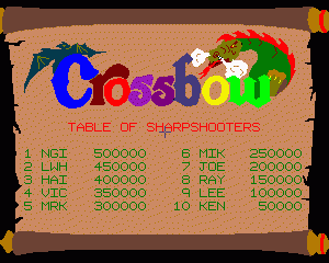 十字弓crossbow.zip mame街机游戏roms