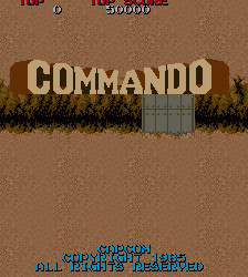 战场之狼commando.zip mame街机游戏roms