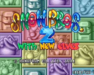 雪山兄弟二代 snowbro2.zip mame街机游戏roms