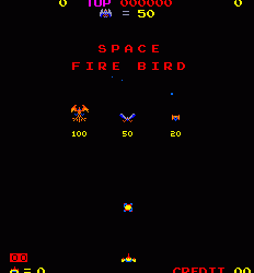 太空火鸟 spacebrd.zip mame街机游戏roms