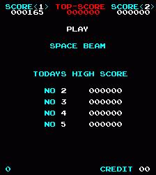 太空电波 spacbeam.zip mame街机游戏roms