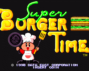 超级汉堡时间  supbtimj.zip mame街机游戏roms