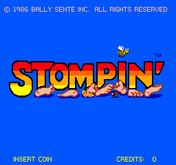 蚂蚁偷蜜 stompin.zip mame街机游戏roms