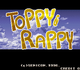 托帕和兰帕 toppyrap.zip mame街机游戏roms