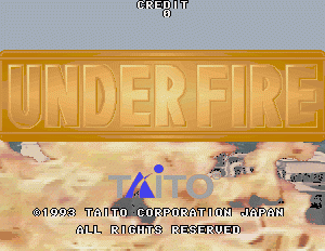 火力攻击 undrfire.zip mame街机游戏roms