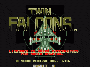 猎鹰战机 twinfalc.zip mame街机游戏roms