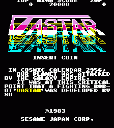 机器之星 vastar2.zip mame街机游戏roms