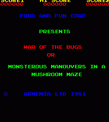 虫虫大战 warofbug.zip mame街机游戏roms