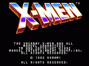 X战警 xmen.zip mame街机游戏roms