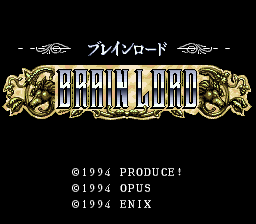 sfc游戏 智慧王者(日)Brain Lord (J)