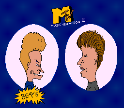 sfc游戏 MTV双傻(欧)Beavis and Butt-Head (E)