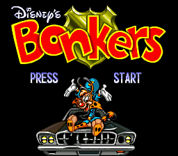 sfc游戏 邦克大进击(美)Bonkers (U)