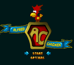 sfc游戏 神险艾烈佛(欧)Alfred Chicken (E)