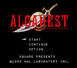 sfc游戏 地底魔神(日)Alcahest (J)