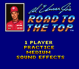 sfc游戏 飞驰至頂点(美)Al Unser Jr.'s Road to the Top (U)