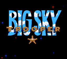 sfc游戏 天空骑兵(美)Big Sky Trooper (U)