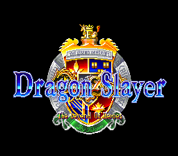 sfc游戏 英雄传说1.1(日)Dragon Slayer - Eiyuu Densetsu (J) (v1.1) (NP)