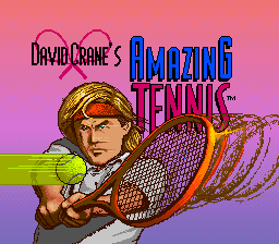 sfc游戏 大卫克拉尼网球(美)David Crane's Amazing Tennis (U)