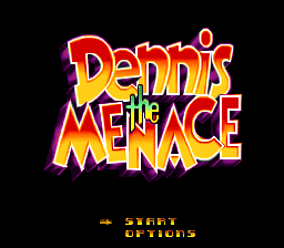 sfc游戏 丹尼斯家中历险(美)Dennis the Menace (U)