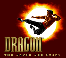 sfc游戏 李小龙传(欧)Dragon - The Bruce Lee Story (E)