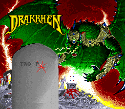 sfc游戏 屠龙传记(欧)Drakkhen (E)