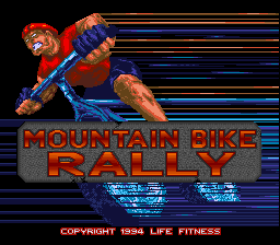 sfc游戏 越野脚踏车(美)Exertainment Mountain Bike Rally (U)