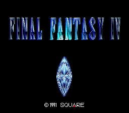 sfc游戏 最终幻想4(日)Final Fantasy IV (Japan)