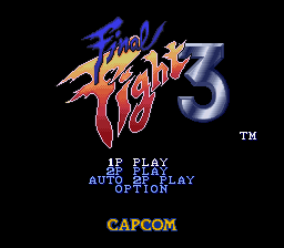 sfc游戏 街头快打2(日)Final Fight 2 (J)